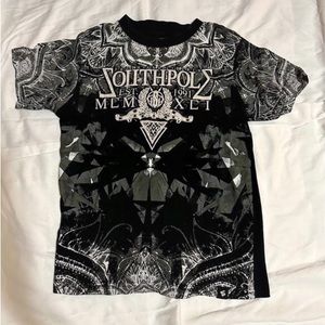 South Pole vintage y2k grunge goth baggy t shirt